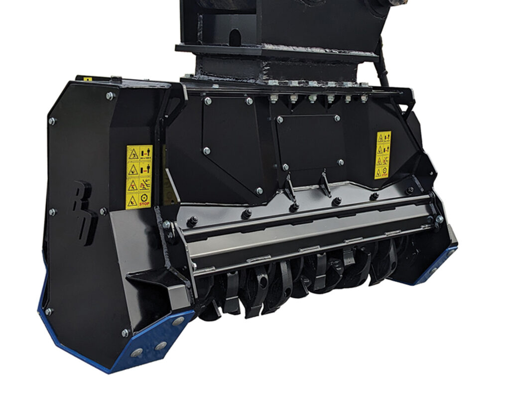 Blue Diamond excavator drum mulchers