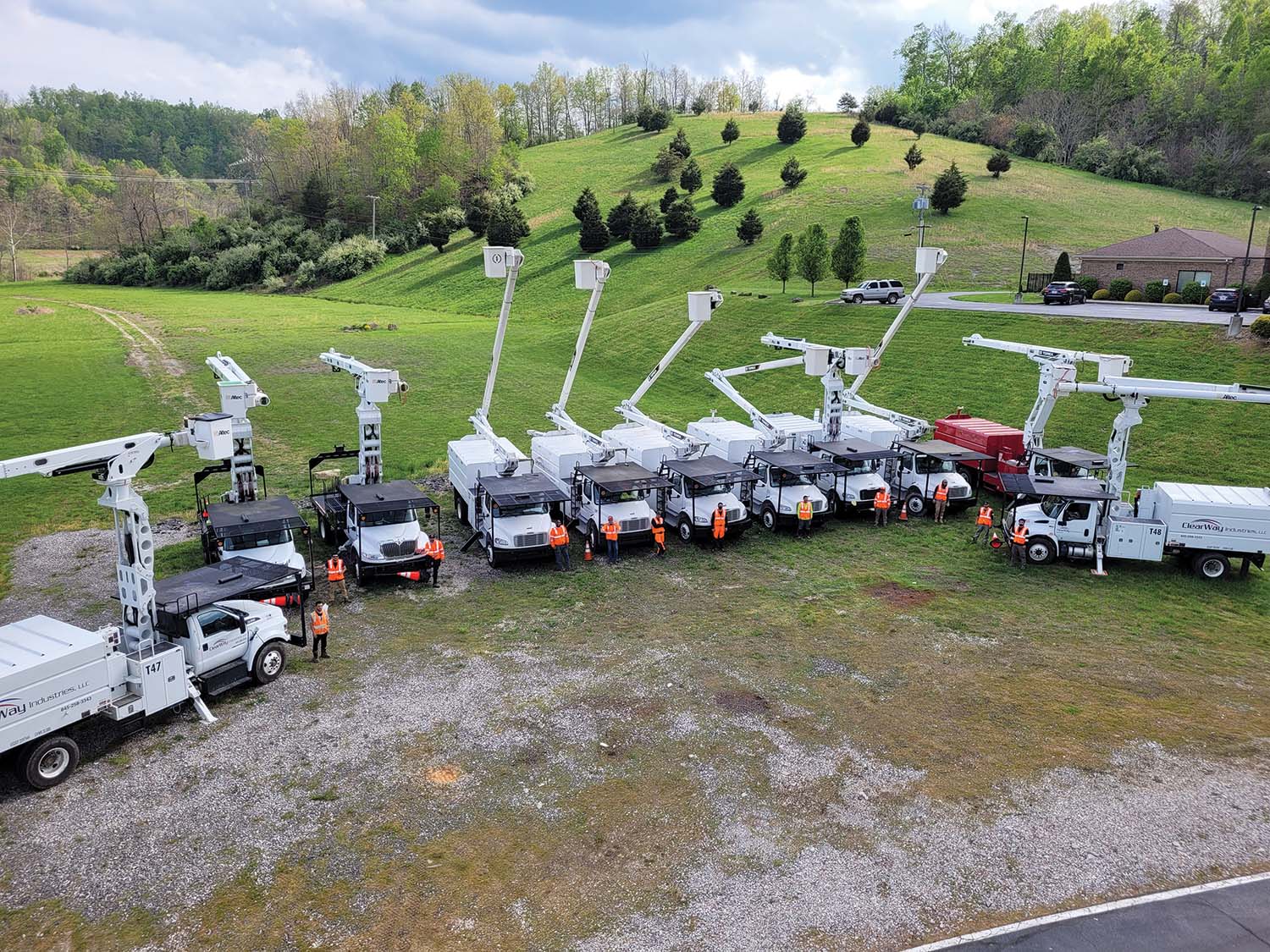 “Having telematics is great, but managing the data it provides is the most important thing,” says Rory Anderson. TCIA file photo courtesy of ClearWay Industries LLC, a utility-contractor accredited, nine-year TCIA member company based in Glenwood, New Jersey.